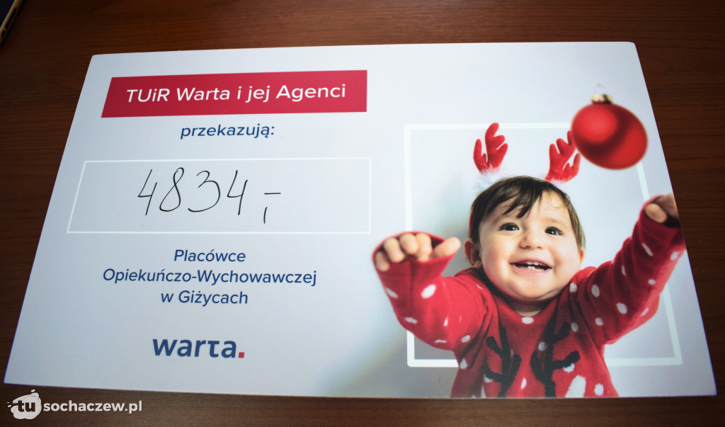 Wyjątkowy prezent dla Domu Dziecka w Giżycach