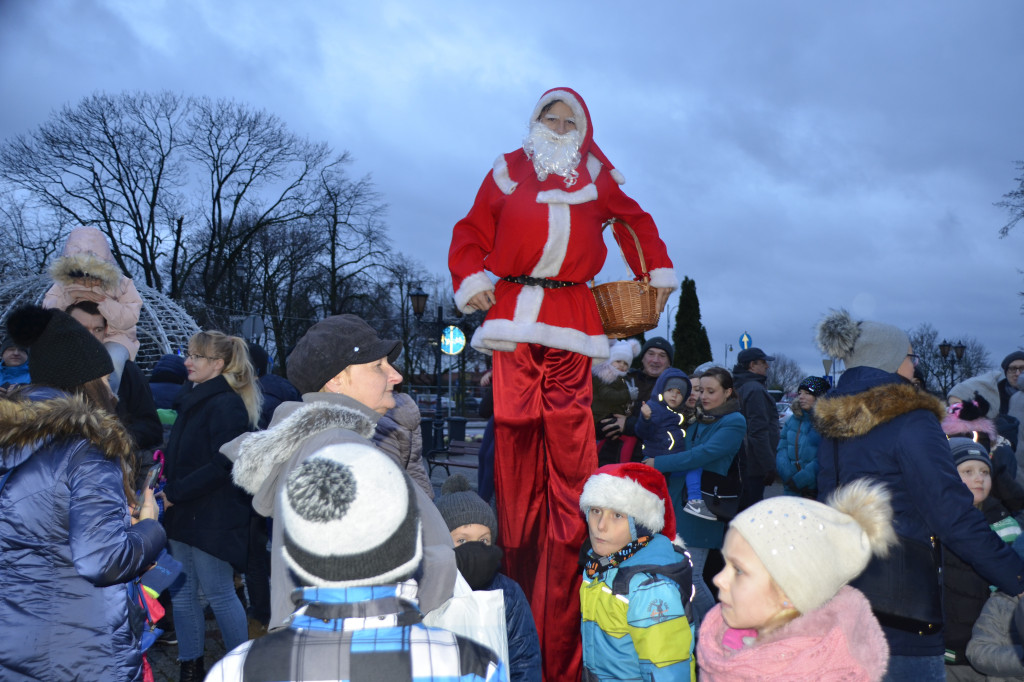 Mikołajki na placu Kościuszki