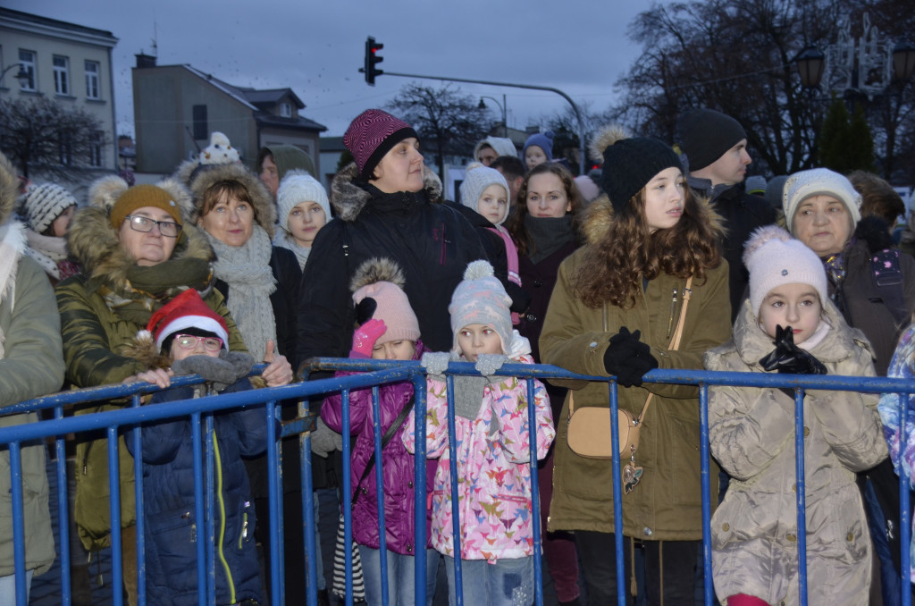 Mikołajki na placu Kościuszki