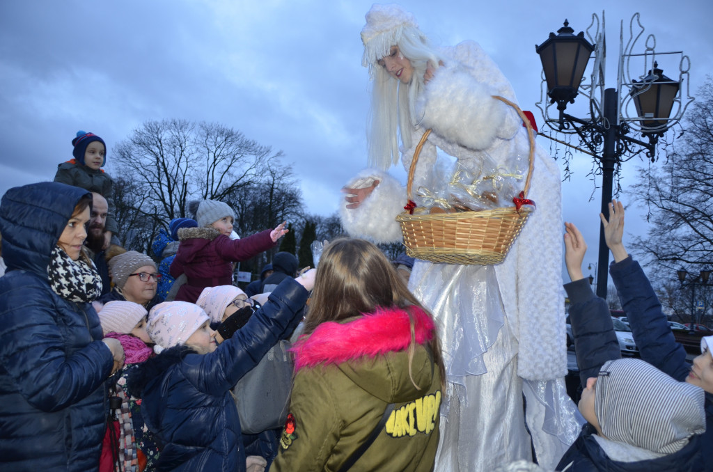 Mikołajki na placu Kościuszki
