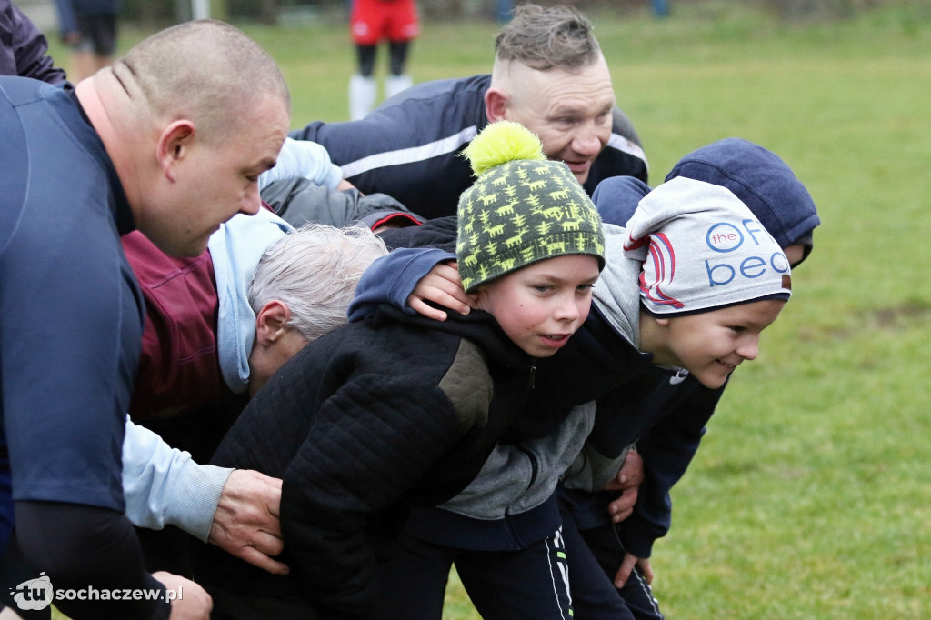 Noworoczny trening rugbistów