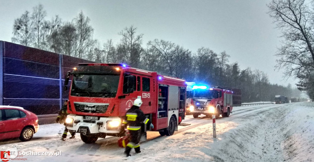 Potrójne zderzenie w Młodzieszynie