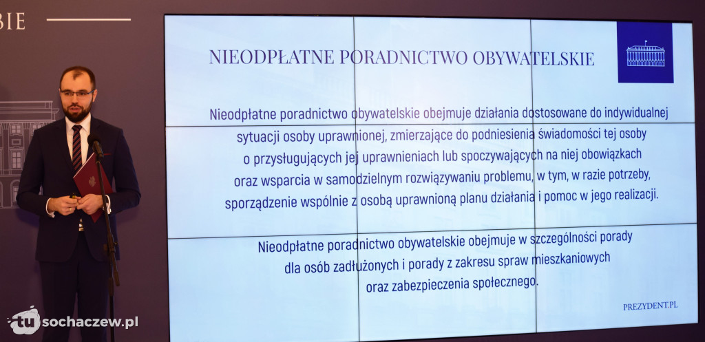 Nieodpłatna Pomoc Prawna. Prezydent zaprosił lokalne media, Nas również