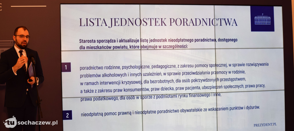 Nieodpłatna Pomoc Prawna. Prezydent zaprosił lokalne media, Nas również