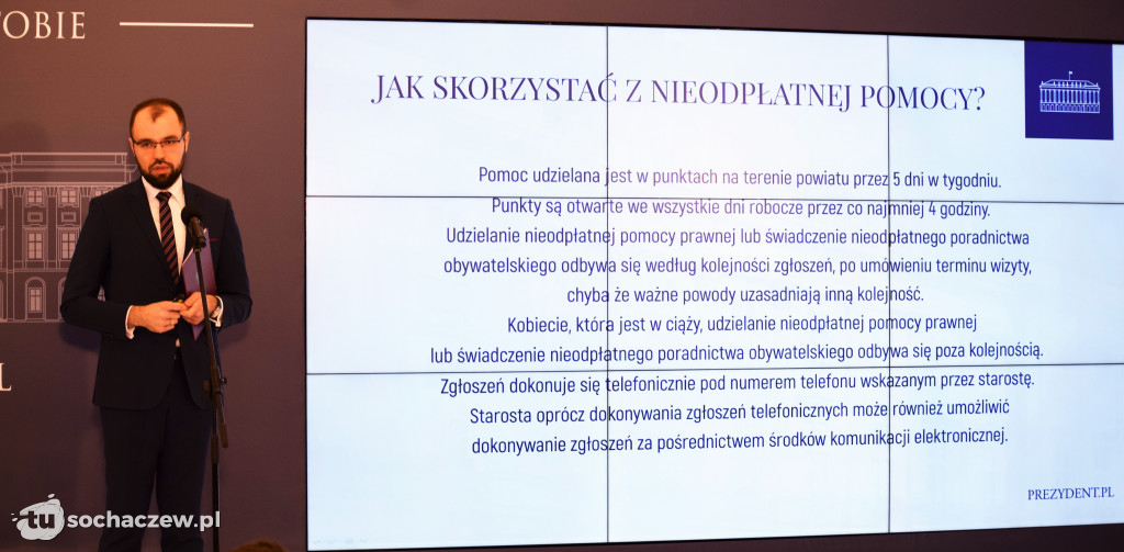 Nieodpłatna Pomoc Prawna. Prezydent zaprosił lokalne media, Nas również