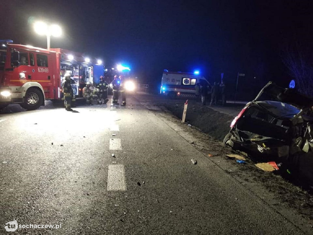 Wypadek w Lisicach. Jedna osoba poszkodowana