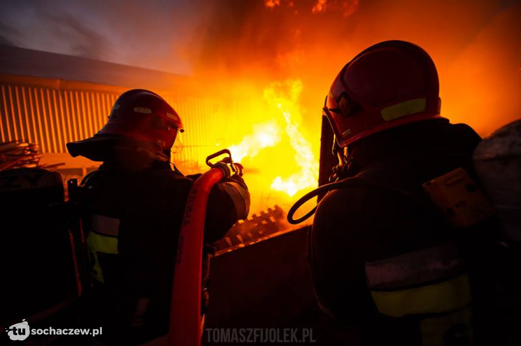 Pożar w Lubiejewie. Foto T. Fijołek