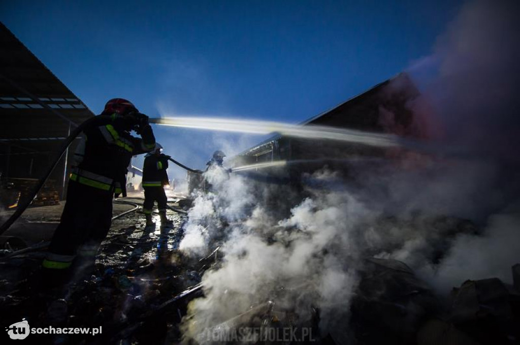 Pożar w Lubiejewie. Foto T. Fijołek