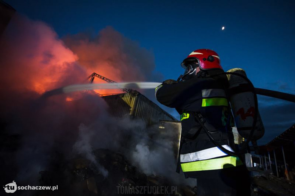 Pożar w Lubiejewie. Foto T. Fijołek