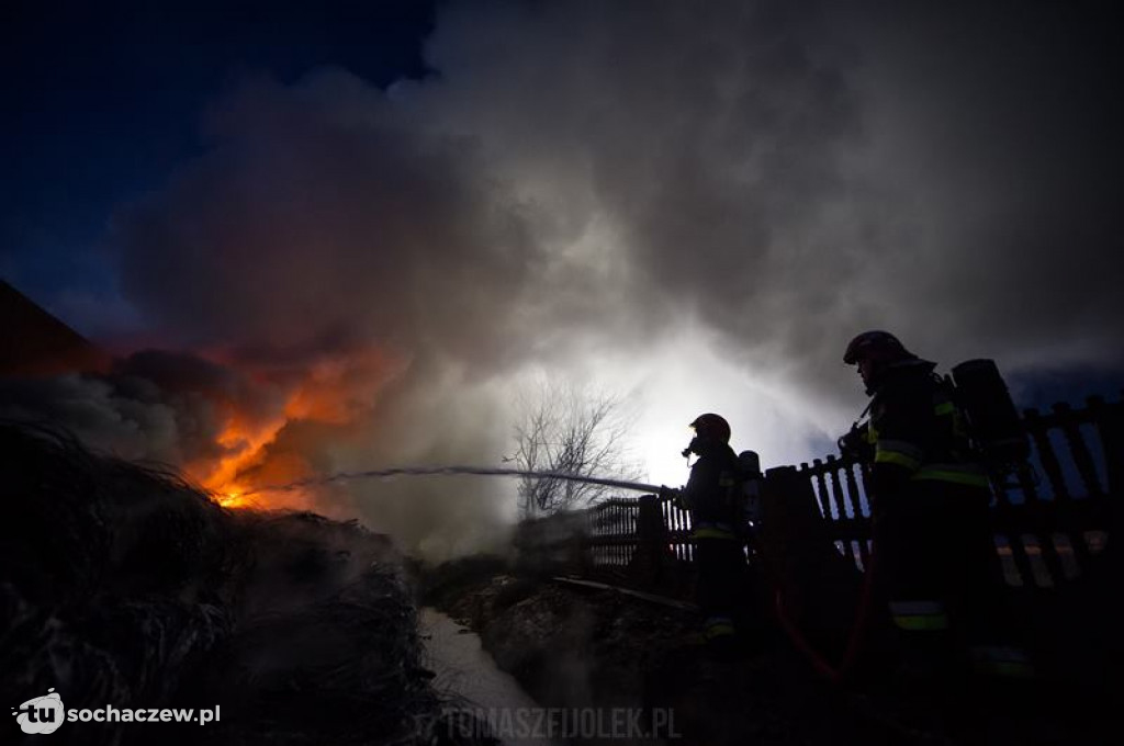 Pożar w Lubiejewie. Foto T. Fijołek