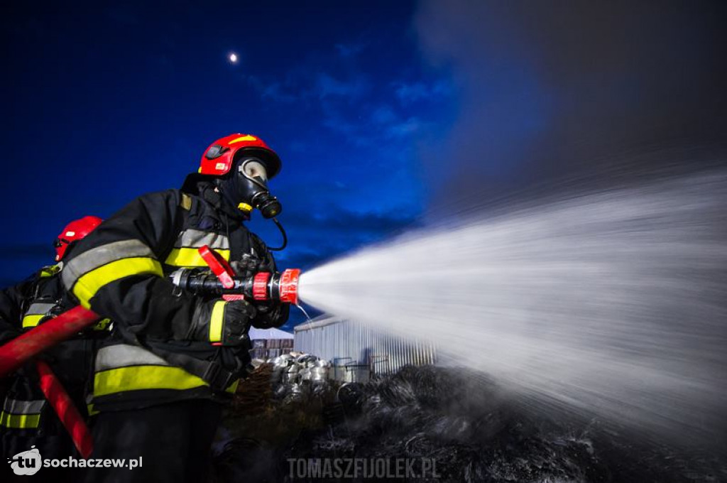 Pożar w Lubiejewie. Foto T. Fijołek