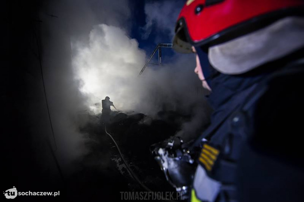 Pożar w Lubiejewie. Foto T. Fijołek