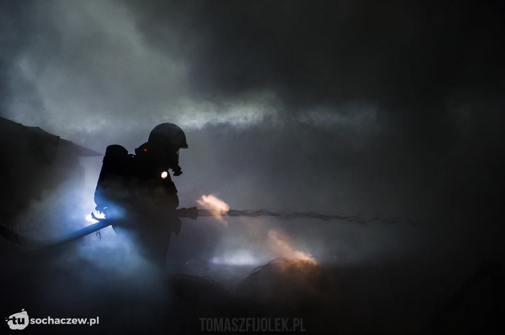 Pożar w Lubiejewie. Foto T. Fijołek
