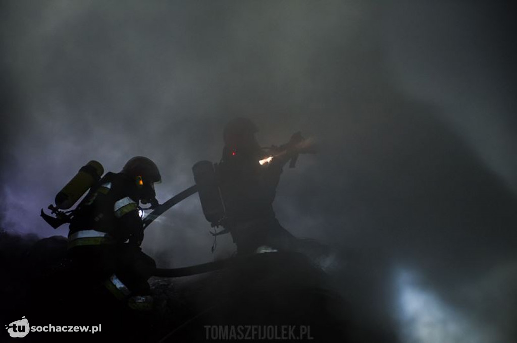 Pożar w Lubiejewie. Foto T. Fijołek