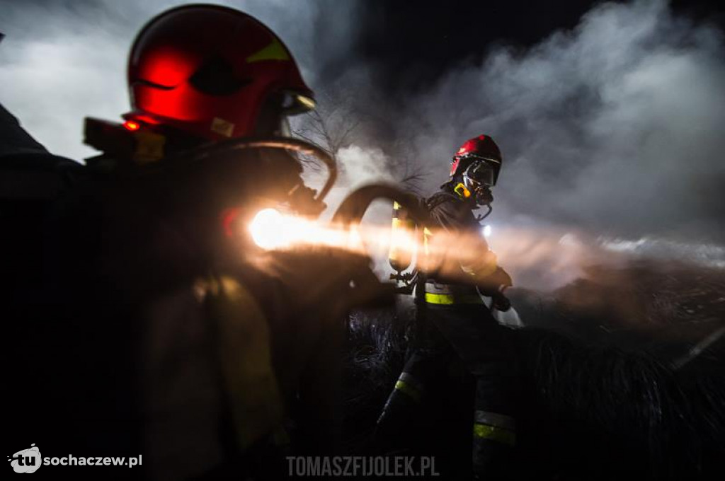 Pożar w Lubiejewie. Foto T. Fijołek