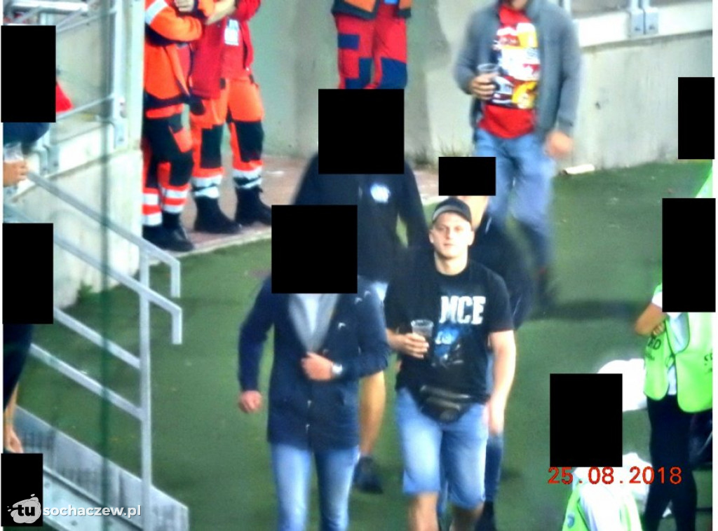 Poszukiwani pseudokibice ze zdjęć