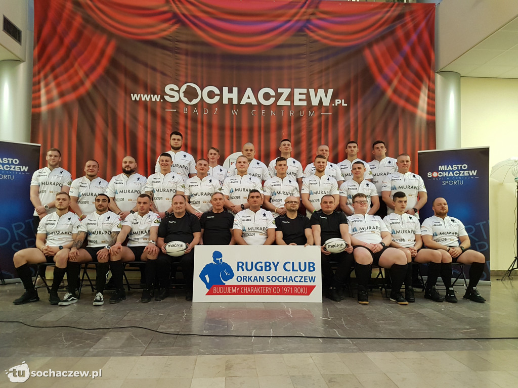 Prezentacja rugbistów Orkana Sochaczew