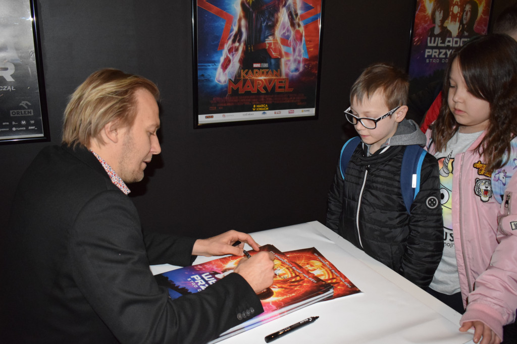 Maciej Makowski w kinie Odeon
