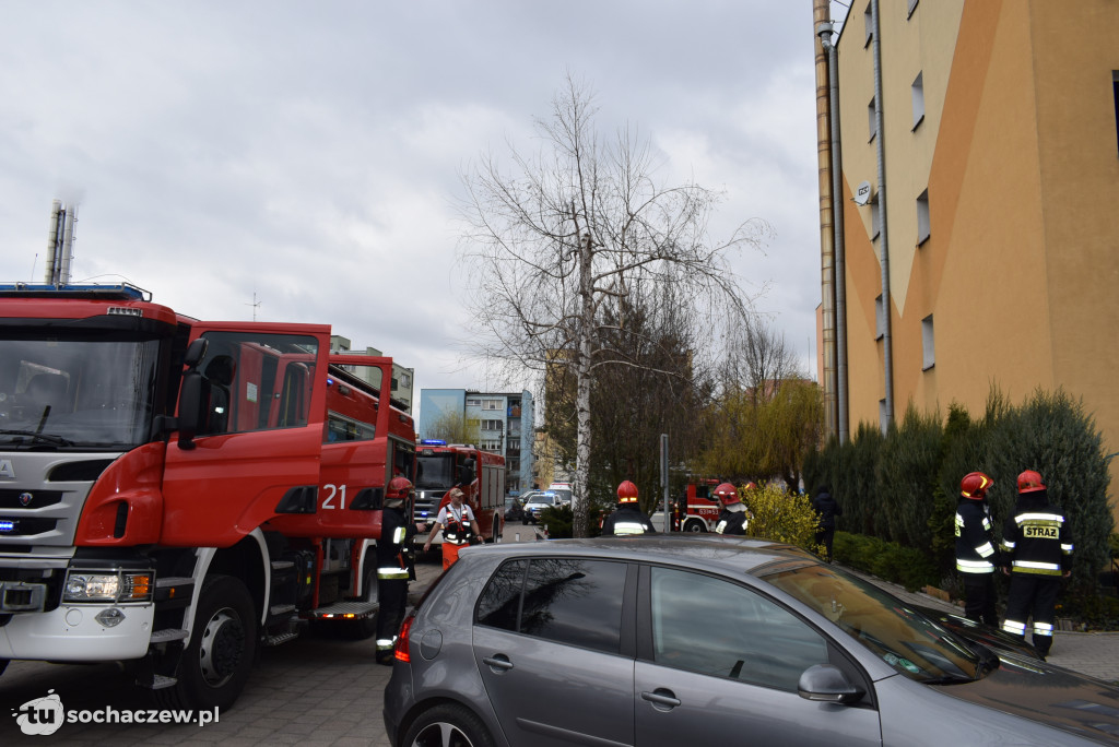Pożar na Żwirki i Wigury