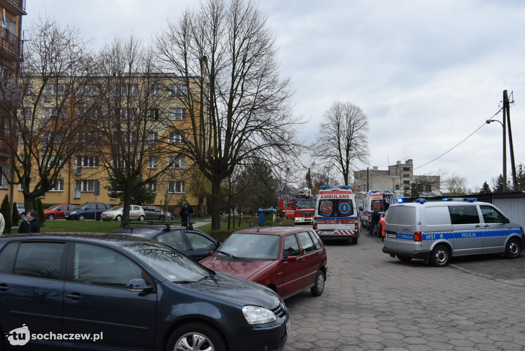 Pożar na Żwirki i Wigury