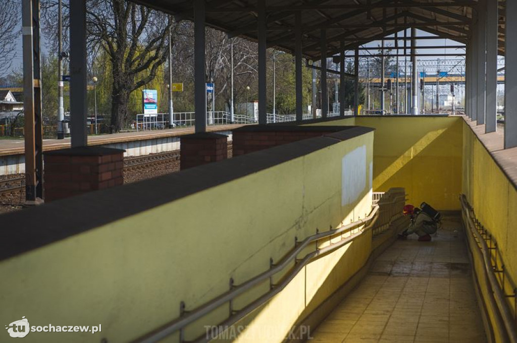 Rtęć na dworcu PKP. Zdjęcia Tomasz Fijołek