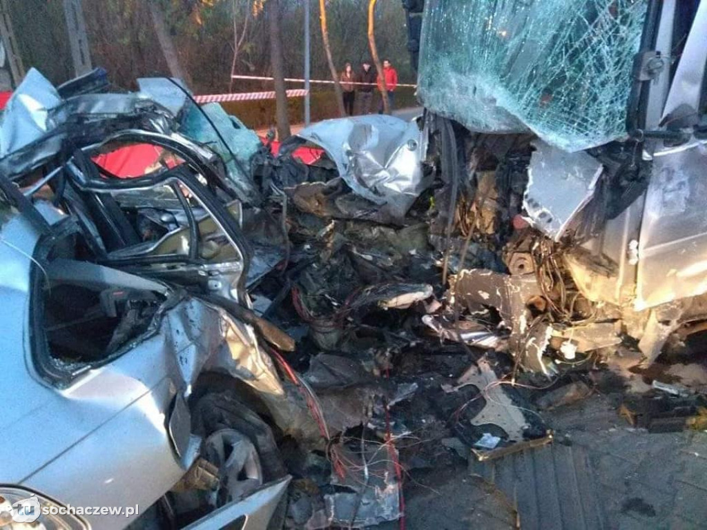 Wypadek Błonie Wieś. Dwie osoby nie żyją