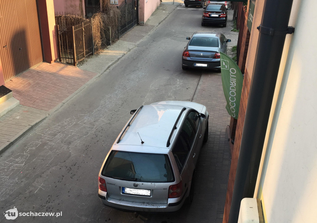 Parkowanie na Batorego.Interwencja