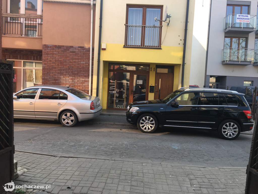 Parkowanie na Batorego.Interwencja