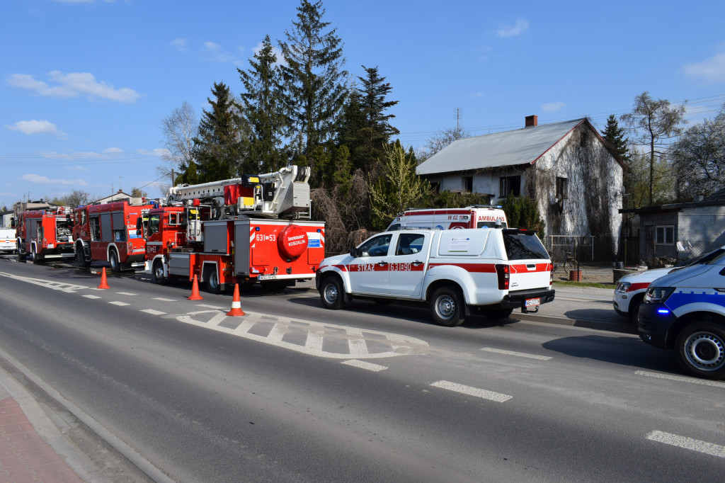Pożar na Wyszogrodzkiej