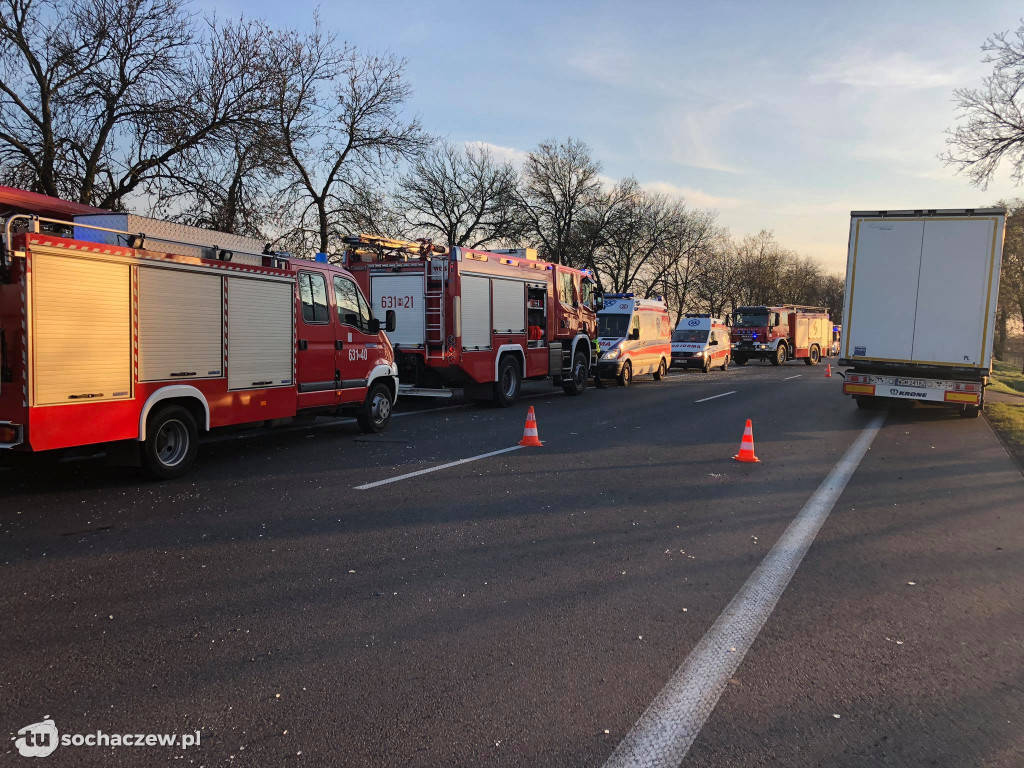 Wypadek śmiertelny na DK92