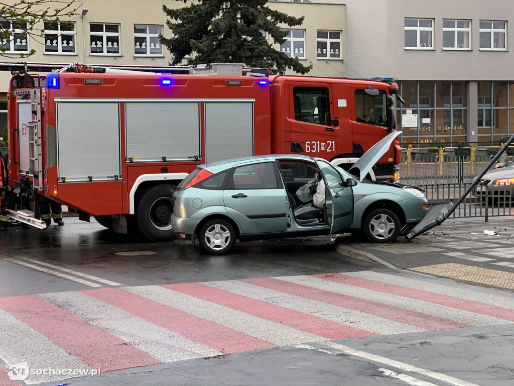 Zdarzenie aut na Staszica pod Czwórką