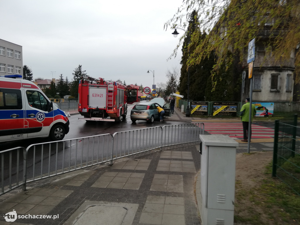 Zdarzenie aut na Staszica pod Czwórką