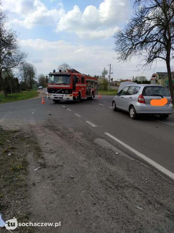 Zdarzenie drogowe w Woli Pasikońskiej