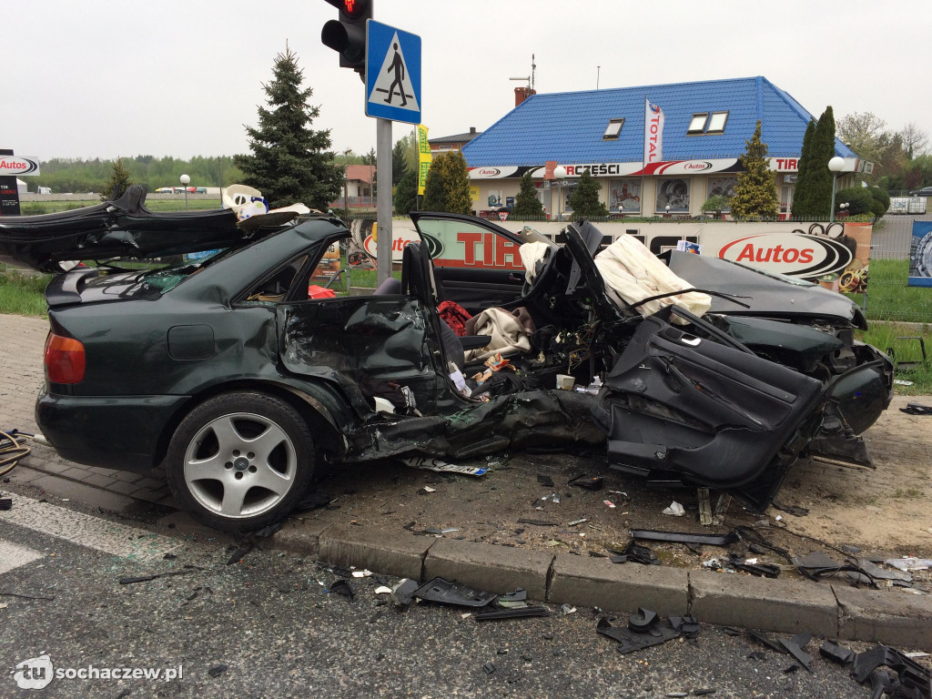 Wypadek na DK 92. Są ciężko ranni