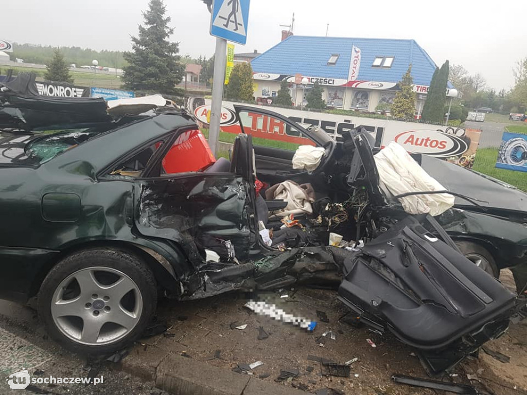 Wypadek na DK 92. Są ciężko ranni