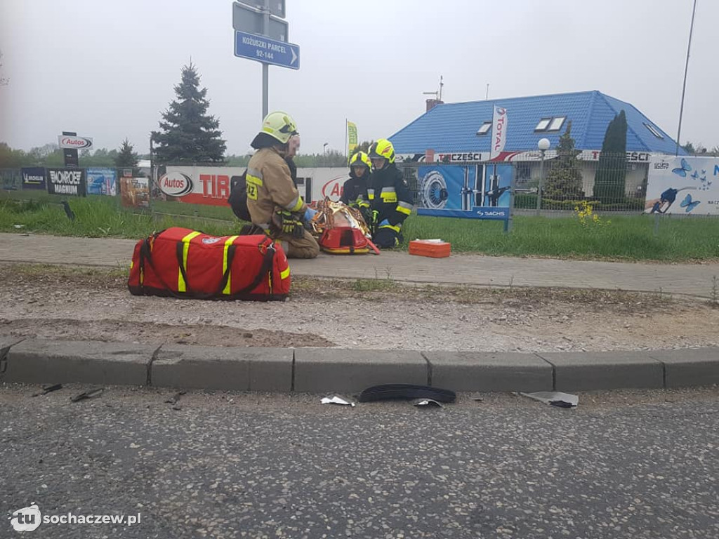 Wypadek na DK 92. Są ciężko ranni