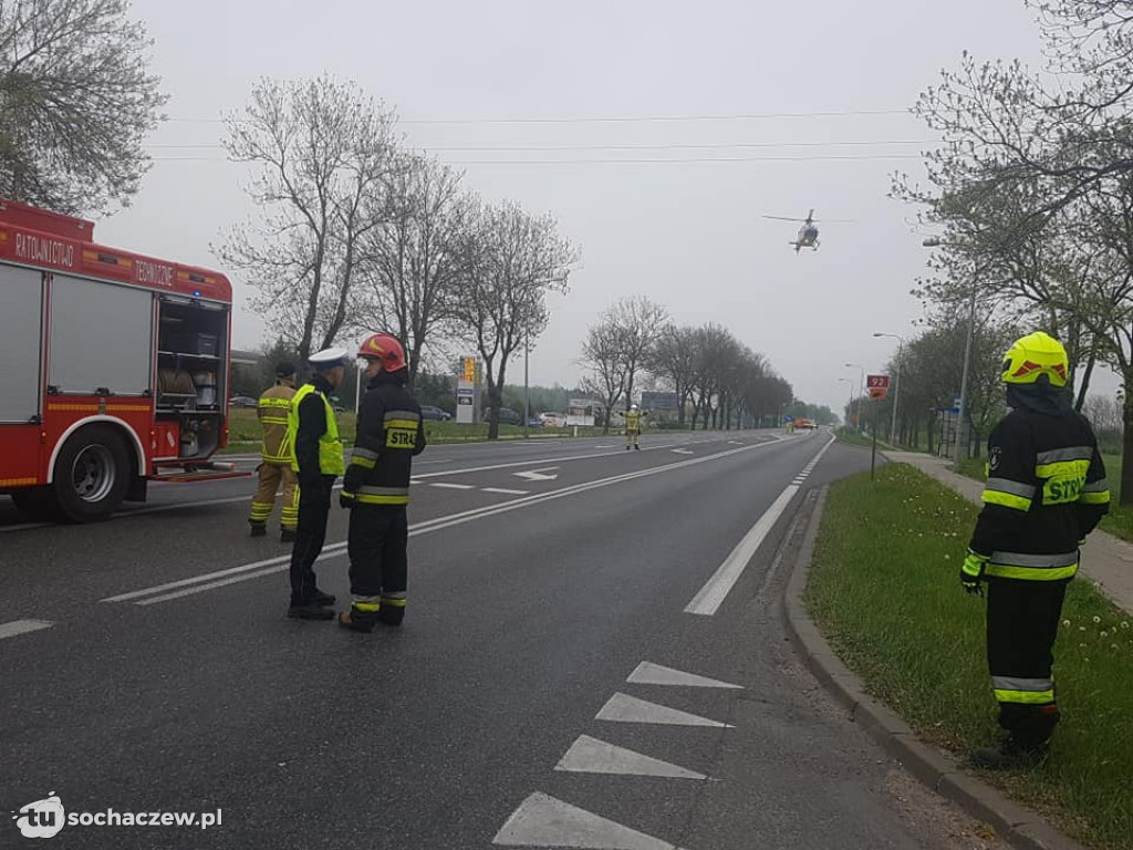 Wypadek na DK 92. Są ciężko ranni