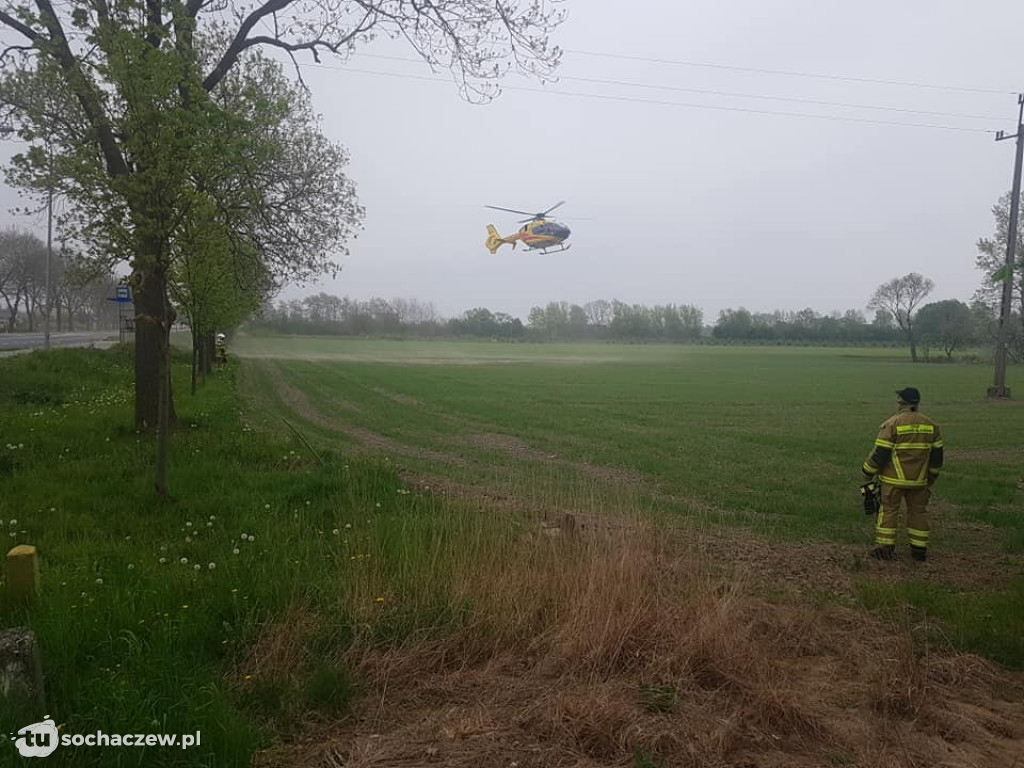 Wypadek na DK 92. Są ciężko ranni