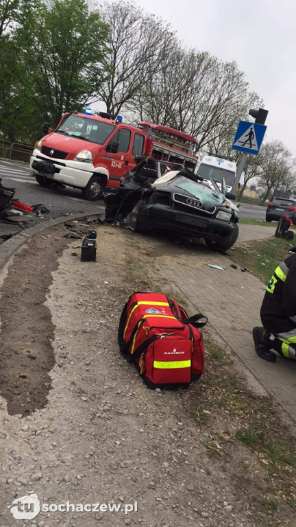 Wypadek na DK 92. Są ciężko ranni