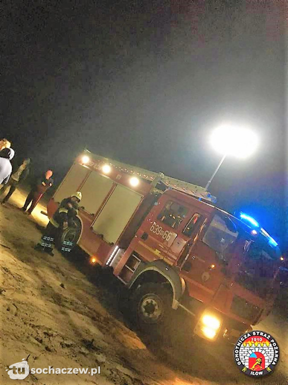 Na cmentarzu w Giżycach znów zapłonął ogień