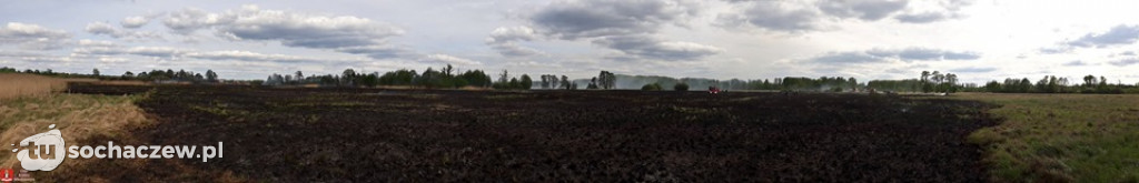 Duży pożar w Famułkach Brochowskich