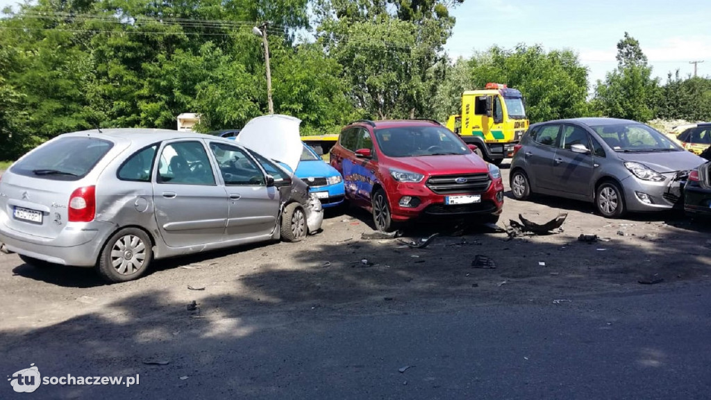 Zderzenie aut w Kozłowie Biskupim