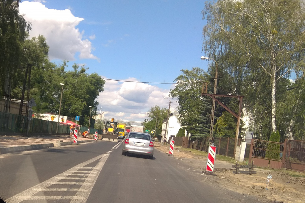 Remont ulicy 15. Sierpnia
