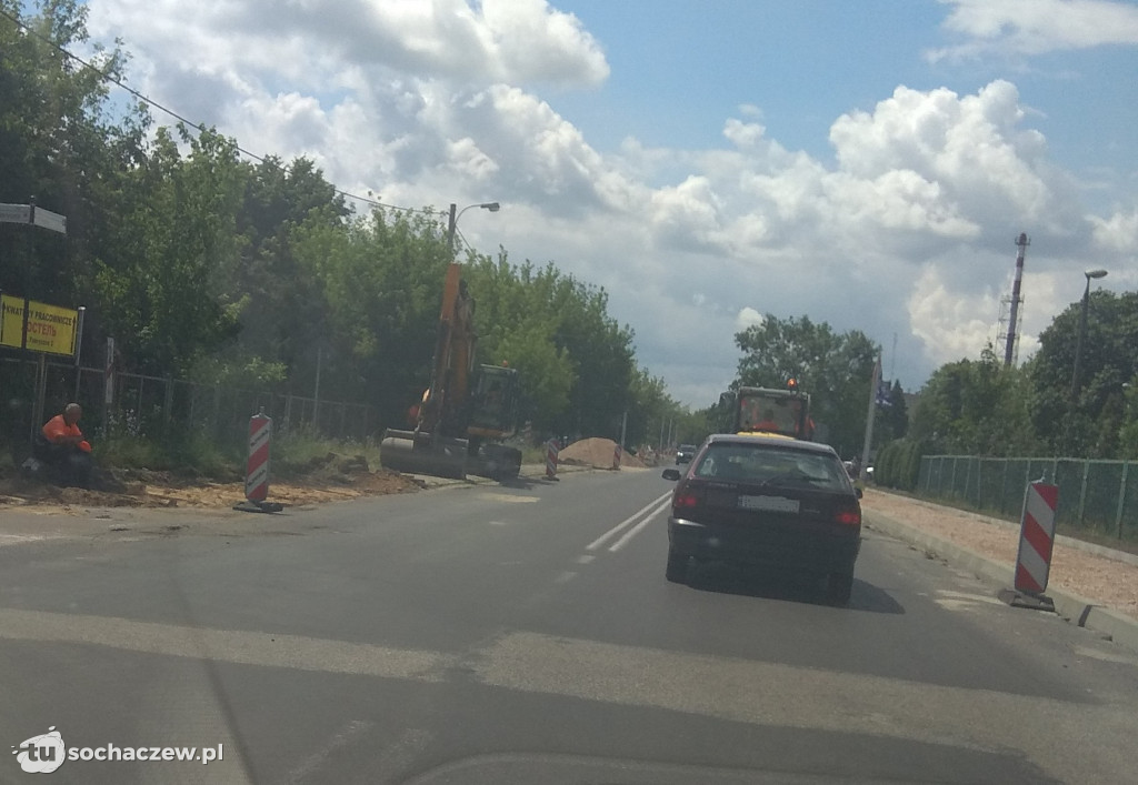 Remont ulicy 15. Sierpnia