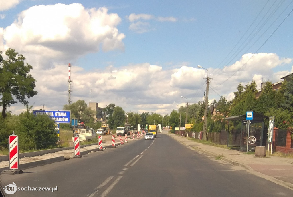 Remont ulicy 15. Sierpnia