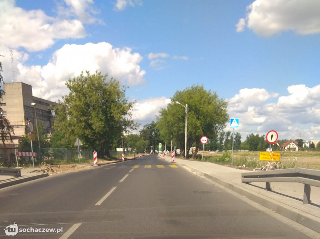 Remont ulicy 15. Sierpnia