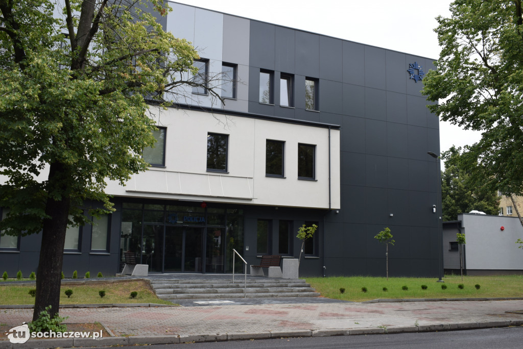 Nowa siedziba KPP Sochaczew przed otwarciem