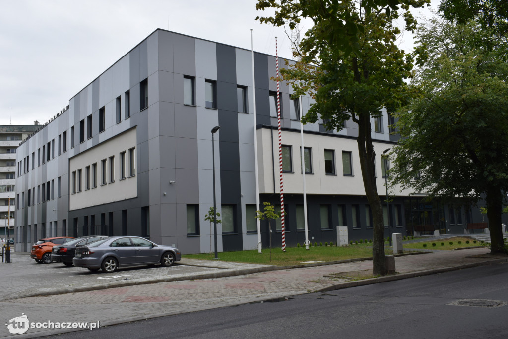 Nowa siedziba KPP Sochaczew przed otwarciem