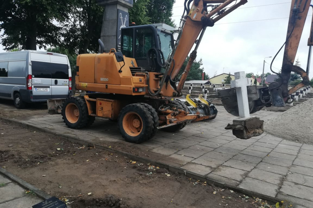 Remont cmentarza wojennego Trojanów