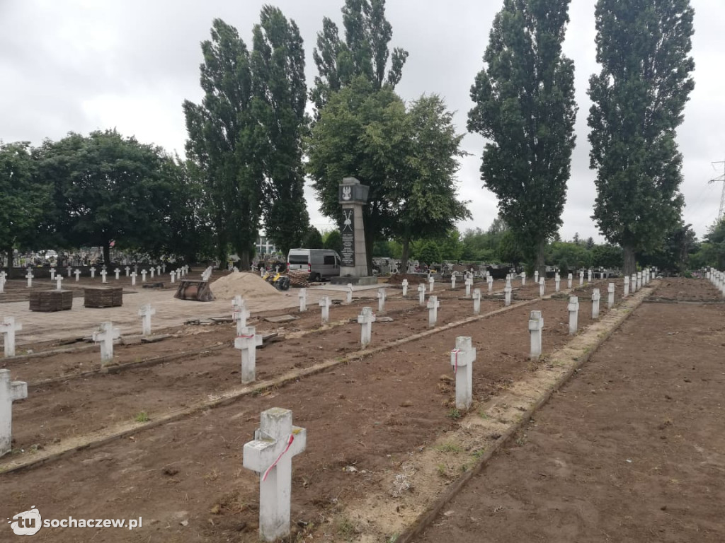 Remont cmentarza wojennego Trojanów